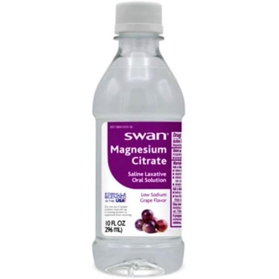 Thumbnail: Swan Grape Magnesium Citrate Oral Solution Low Oz. BOX Of 12