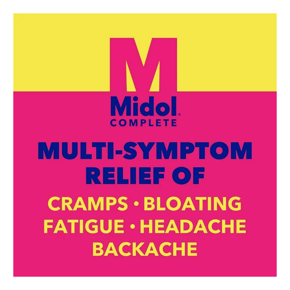 Thumbnail: Midol Complete Menstrual Pain Relief Caplets 20 Pouch Count 2 Caplets Per Pouch