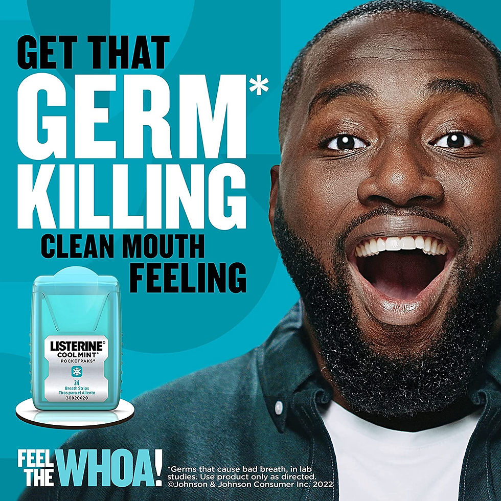 Thumbnail: Listerine Cool Mint PocketPaks Portable Breath Strips for Bad Breath