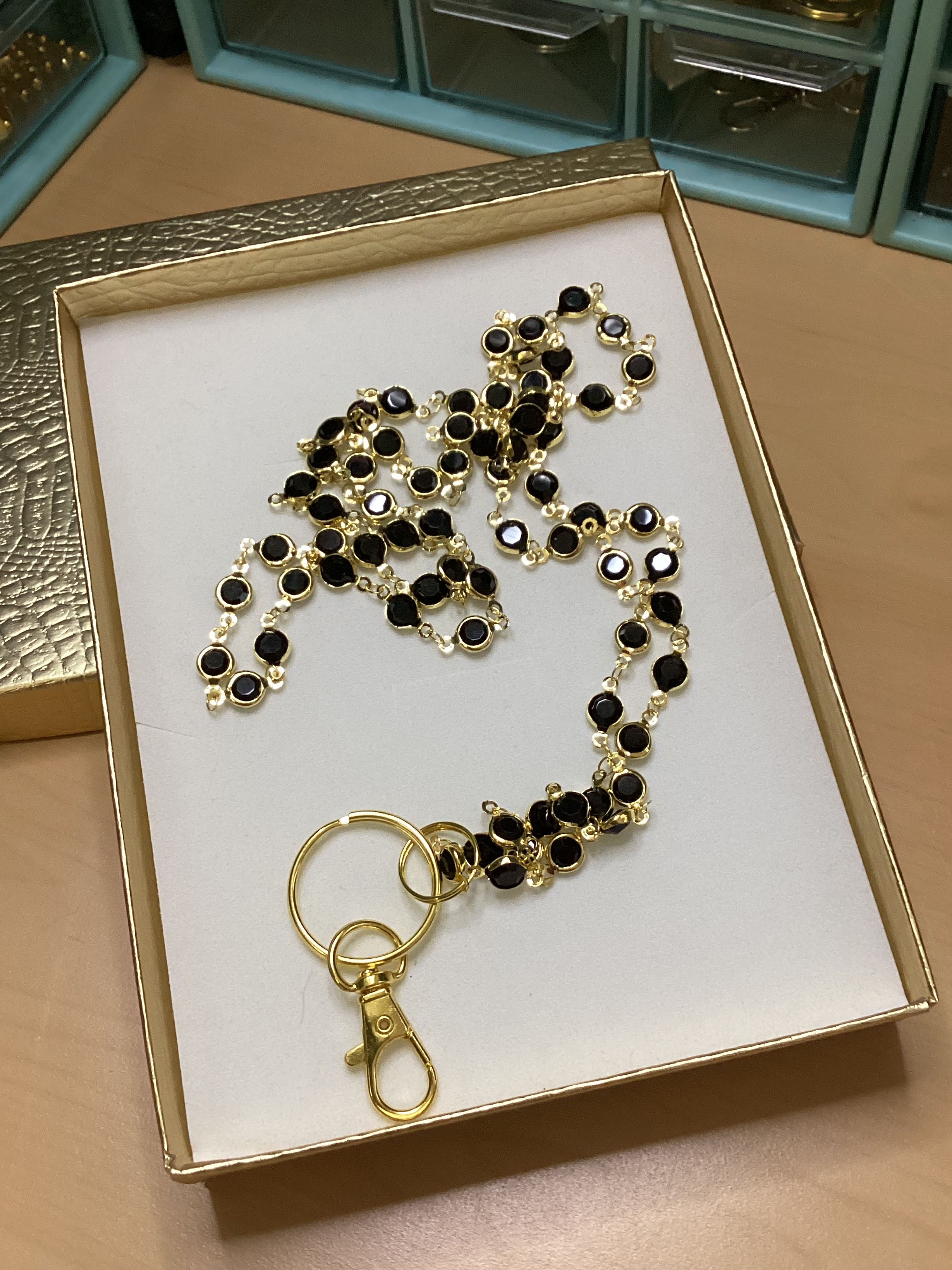 Midnight Noir Lanyard