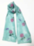 Hydrangea Silk Scarf