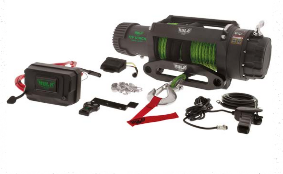 Thumbnail: ELECTRIC 4X4 WINCH PROFESSIONAL SERIES DYNEEMA ROPE