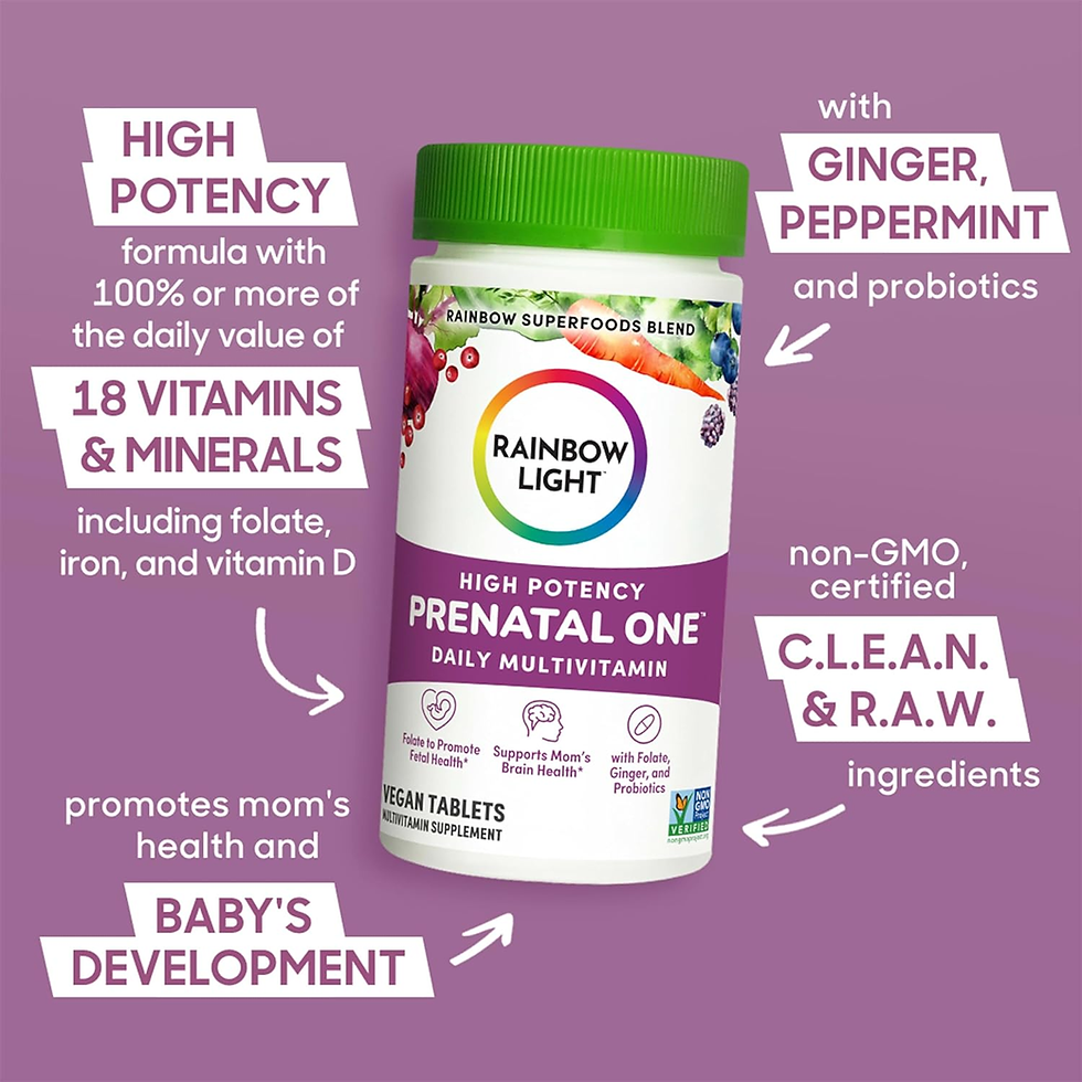multivitaminas prenatales