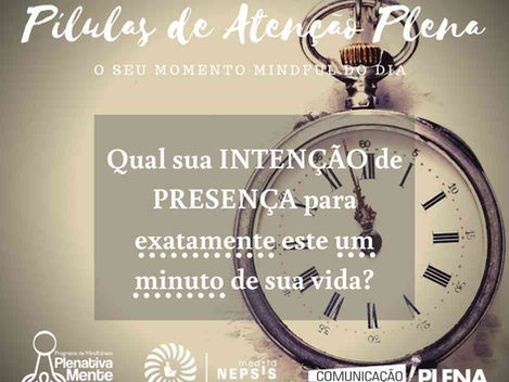 Você tem um minuto?