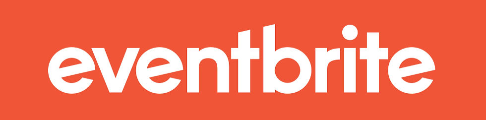 Eventbrite logo on an orange background, representing Grid Society’s official presence on the platform