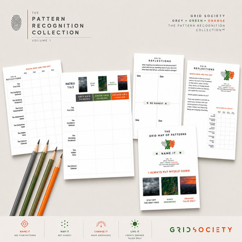 Pattern Tracker and printable self-awareness worksheets from the Pattern Recognition Collection designed to help recognise comparison patterns.