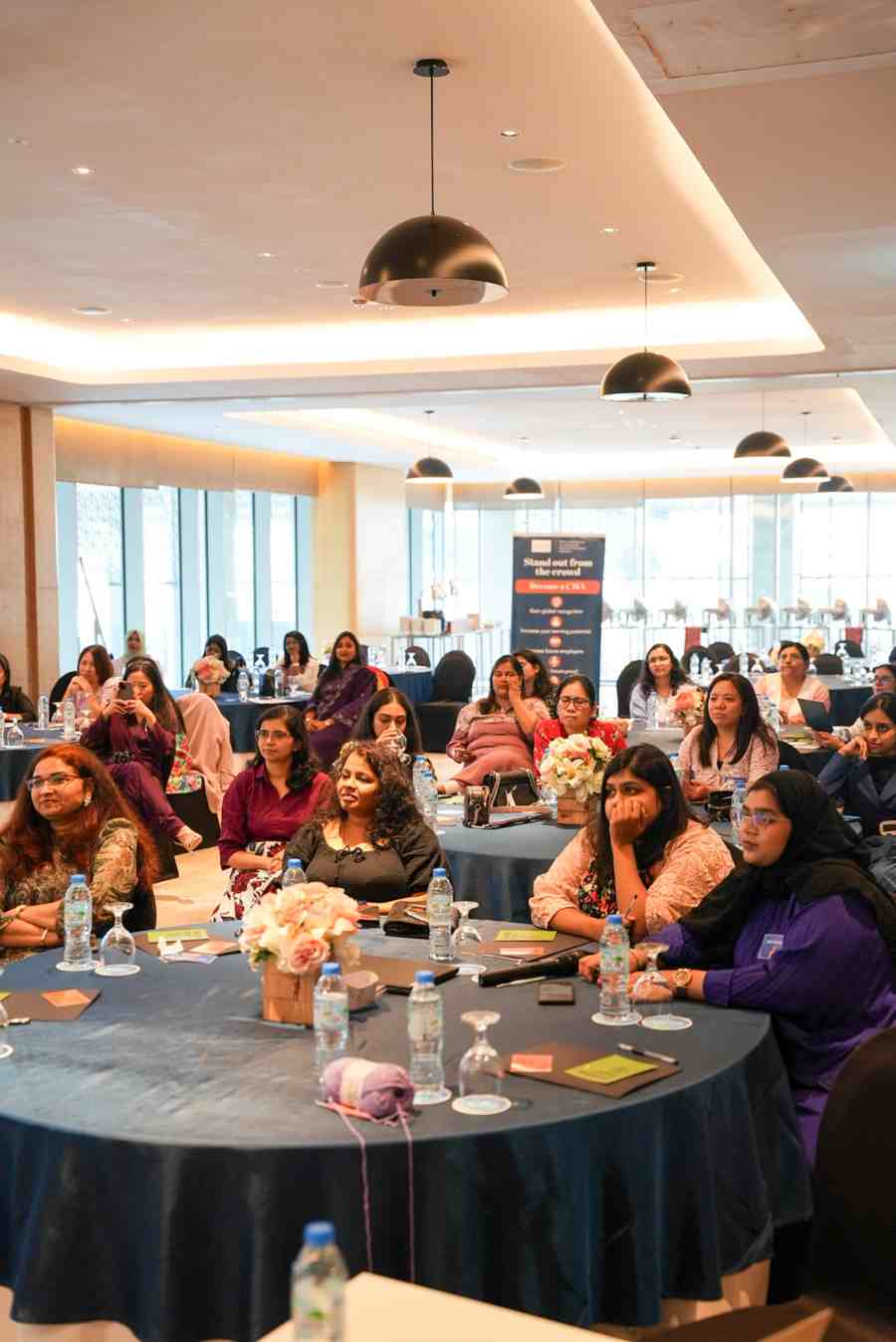 Grid Society workshop with participants engaged in structured thinking and vision clarity session in Dubai