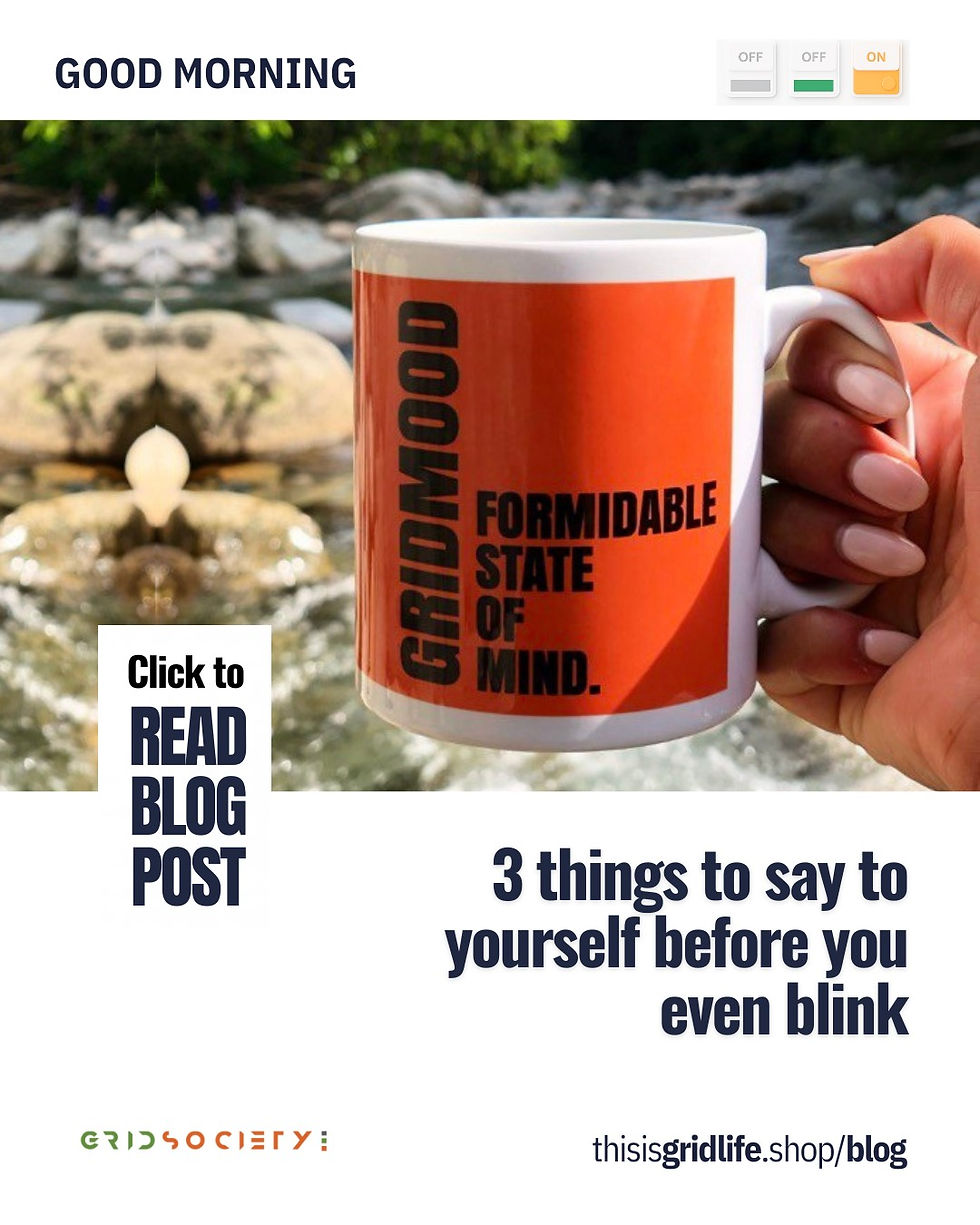 What should I say to myself when I wake up? 3 things to say to yourself before you even blink