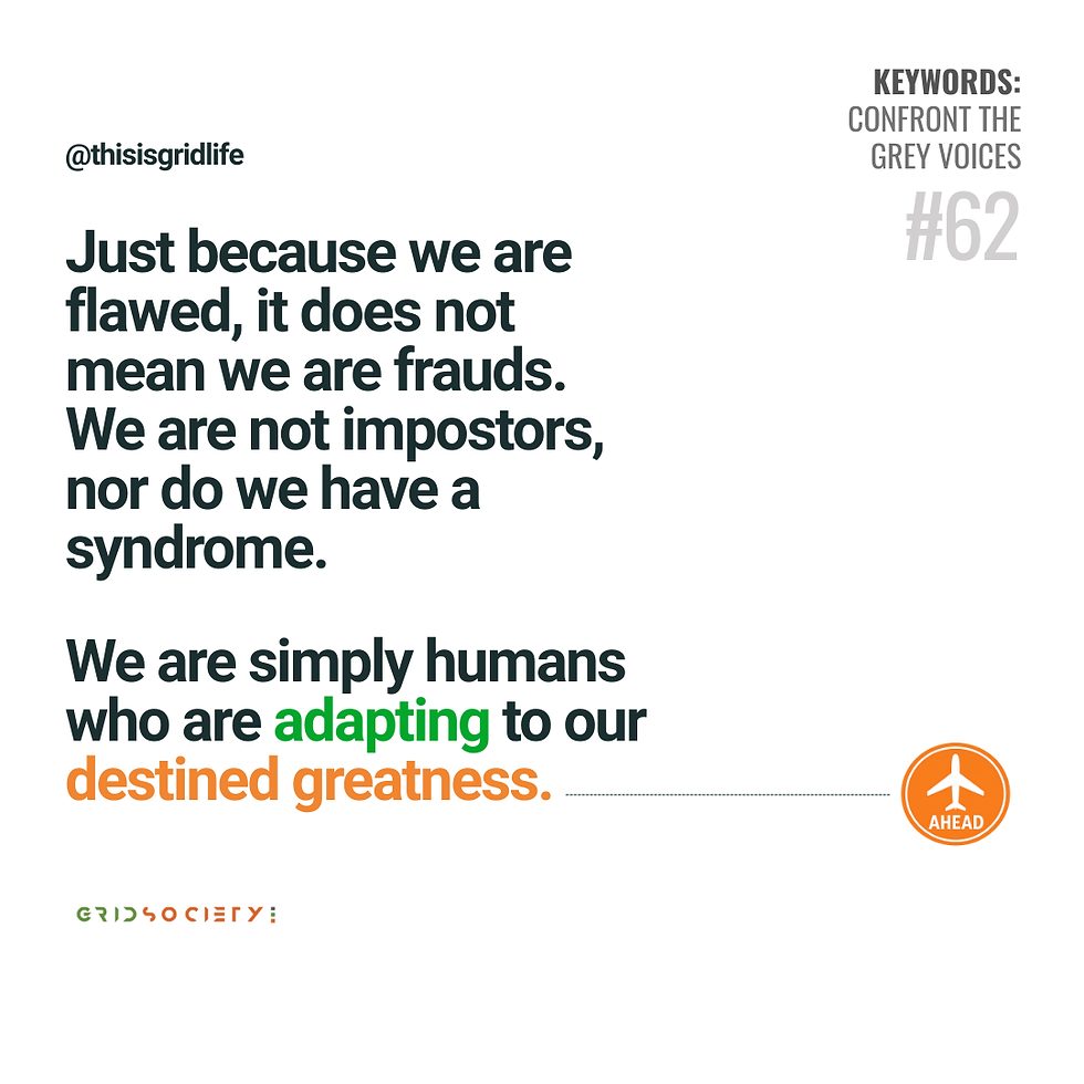 You have started rising, but the inner noise has not stopped. You are doing the work, but you still hear the voice: “You are a fraud. You are an impostor. You do not belong here.”
Instead of standing in your growth, you start questioning it. Instead of receiving the success, you shrink it, telling yourself it was luck, timing, or a mistake. You have diagnosed yourself as suffering from imposter syndrome. You begin to confuse your inexperience and your flaws with evidence that you should not be here. But that is not what is happening.