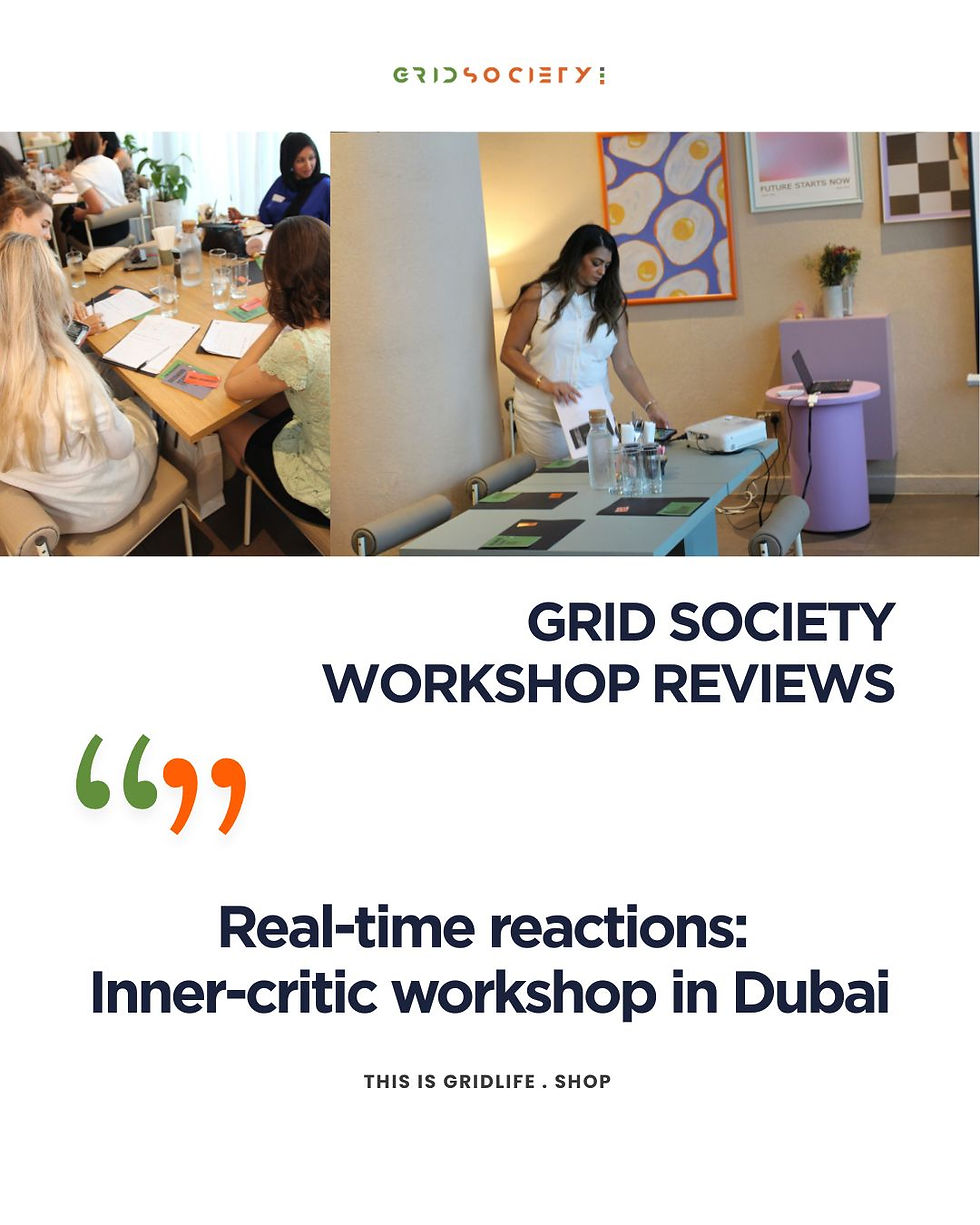 From London to Dubai: Real reactions from our Inner Critic Workshop with Women Who Thrive