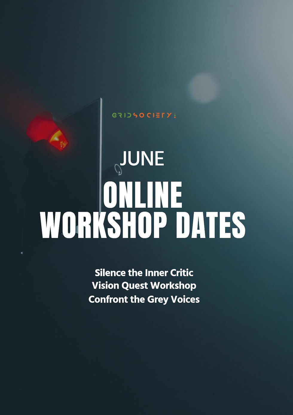 Grid Society June Online Workshop Dates: Vision Quest, In the Counselling Room & Inner Critic