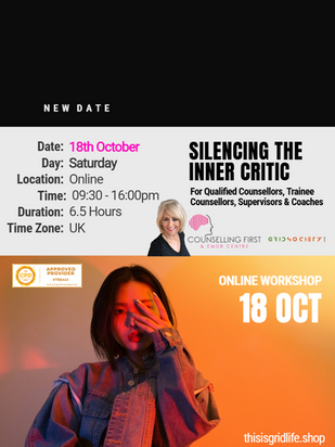 This workshop is for qualified counsellors, trainee counsellors, supervisors and coaches who want more than theory and want modern client-ready techniques they can use in practice. It is for practitioners who hear clients wrestle with self-doubt, perfectionism or imposter syndrome and want a framework that goes beyond surface reassurance.