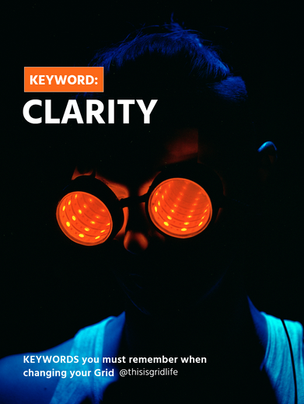 Keyword: CLARITY - Push for it!