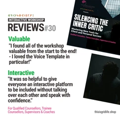 Here is what qualified and trainee Counsellors who attended our Workshop had to say about their experience.