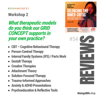 CPD Workshop for Counsellors