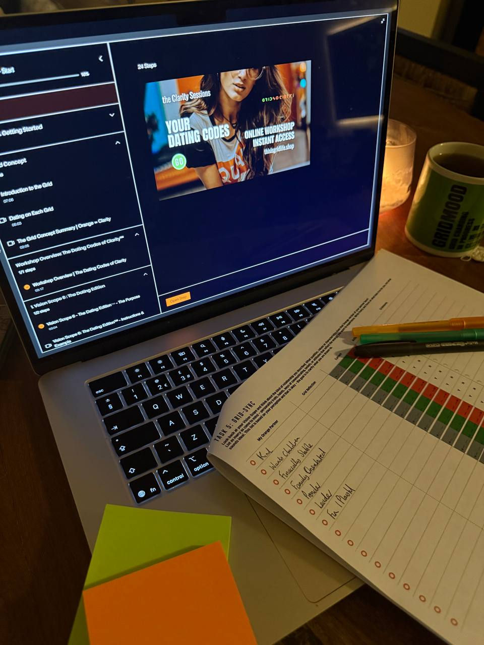 Your Dating Codes Workshop by Grid Society 7