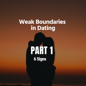 Weak Boundaries in Dating: