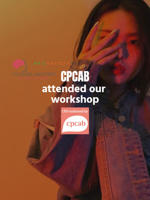 CPCAB attended our Inner Critic Counselling CPD Workshop and left a lovely note