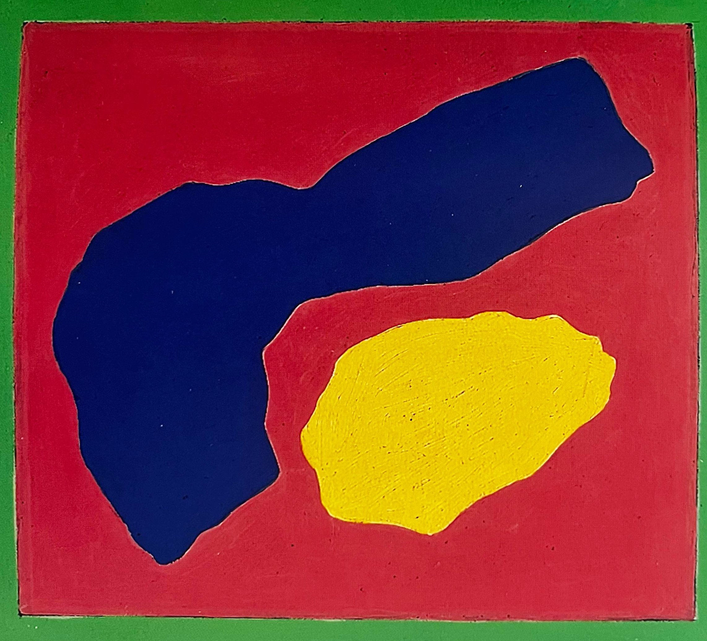 Sabri Berkel, Duralit üzerine akrilik boya, 40x50 cm