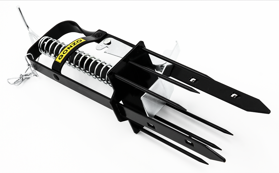 Thumbnail: GONZO® 5002 STEEL CONSTRUCTION MOLE TRAP