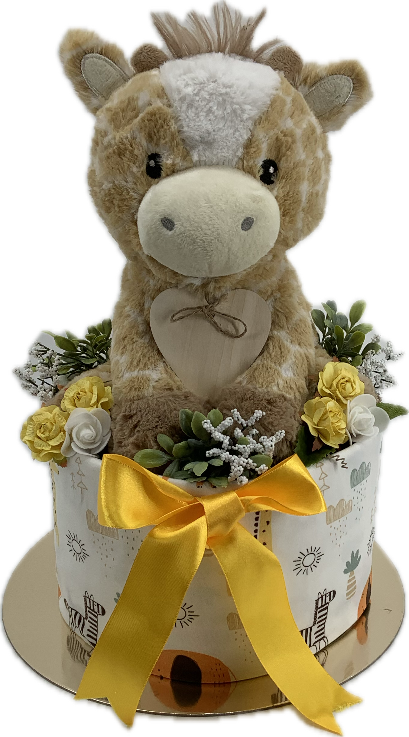 Diaper Cake Custom Baby Shower Gift (22)