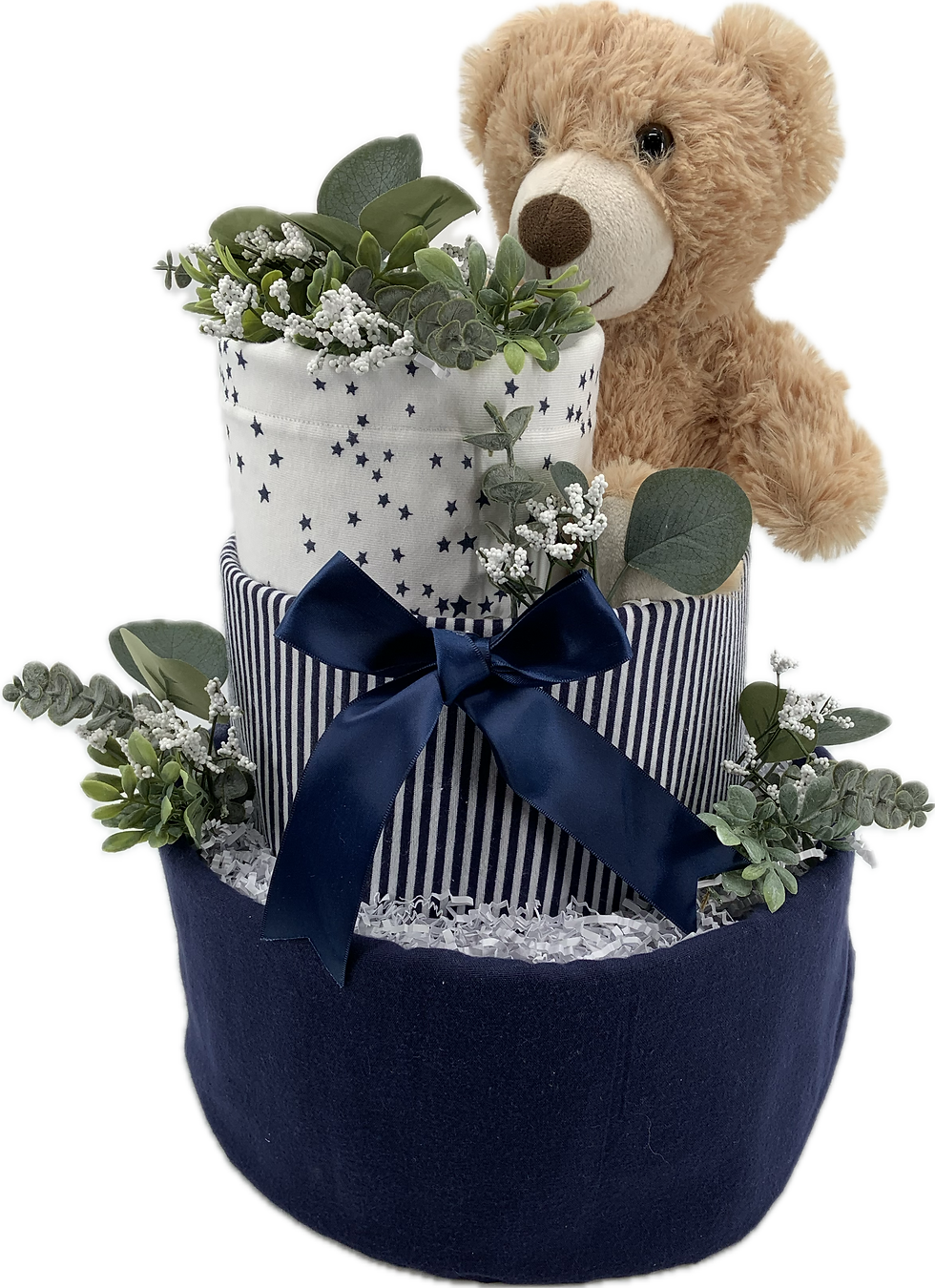 Thumbnail: Diaper Cake Custom Baby Shower Gift (70)
