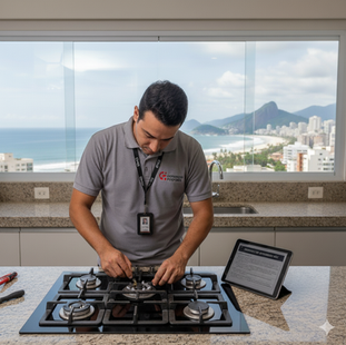 FOGÃO BRASTEMP VAZANDO GÁS NA TAQUARA – JACAREPAGUÁ RJ