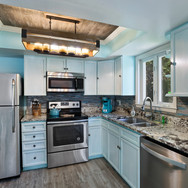 Kitchen with all Stainless Appliances
