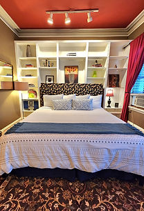 Bedroom at Fort Hill Inn Boston, a Cost-Effective Alternative to Boston Hotels