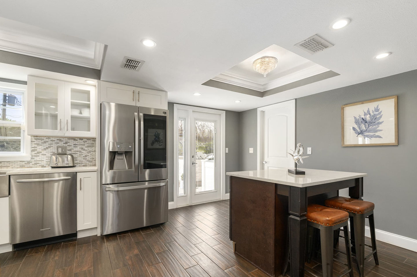 Spacious kitchen