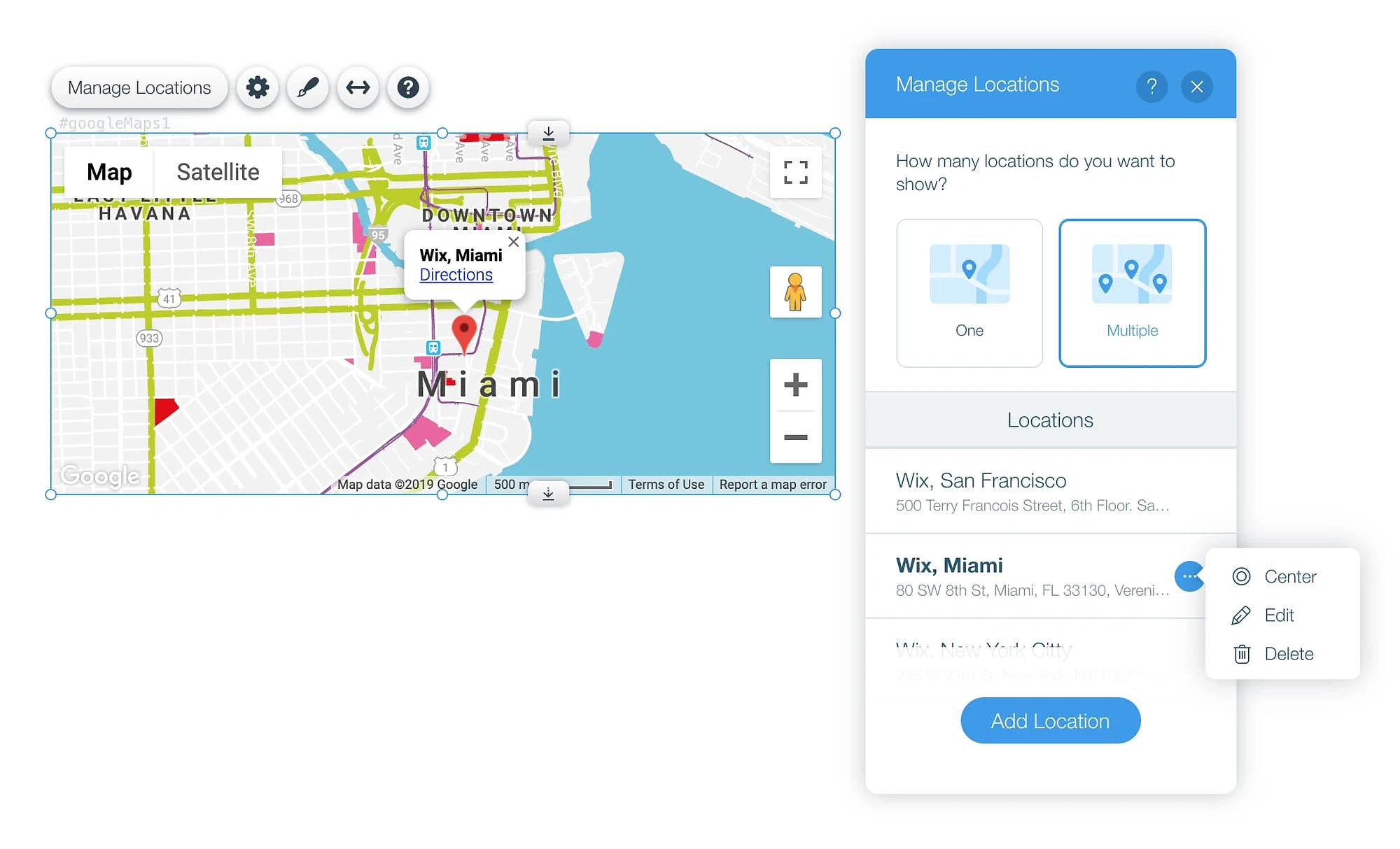 Add Multiple Locations On Wix Google Maps