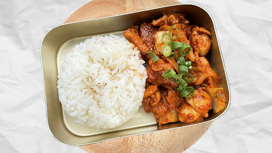 Dakgalbi rice bowl