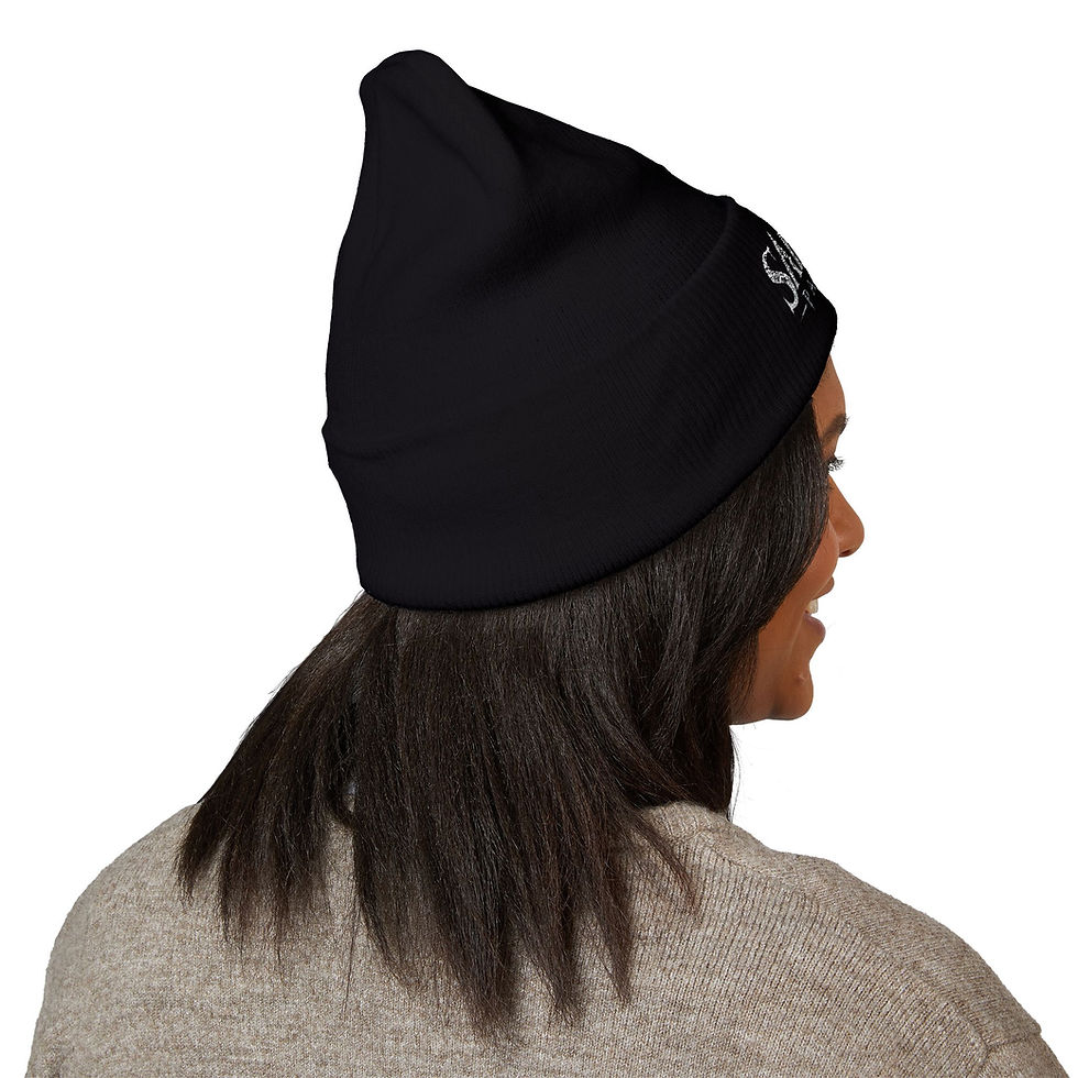 Thumbnail: Salt City Paracon logo beanie | Cuffed Beanie Embroidered