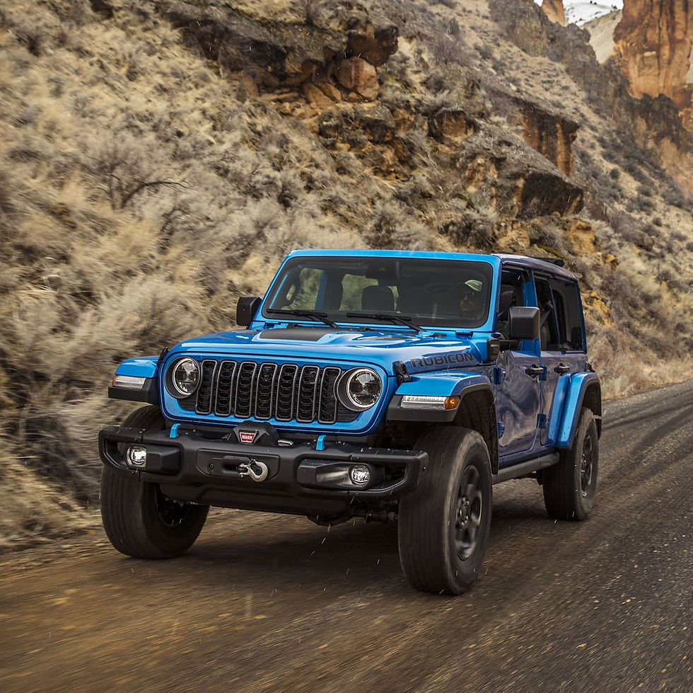 Blue 2024 Jeep Wrangler