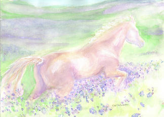 watercolors horse in lavender.jpeg