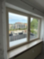 Modernes Fenster vom Fenster und Rollladen Service installiert