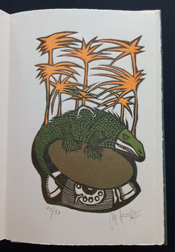 Grabado de Marcelo Aguilar