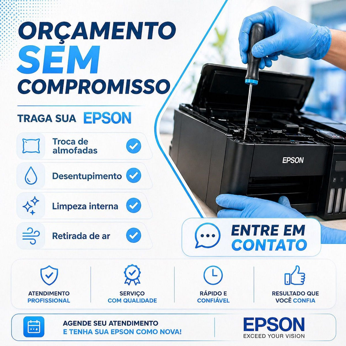 Assistência Técnica Especializada Epson