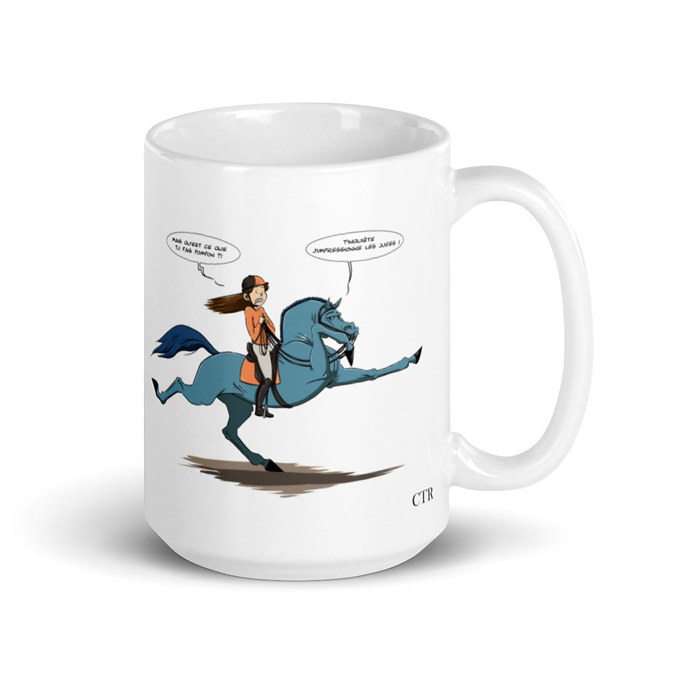Miniature : Mug Dressage