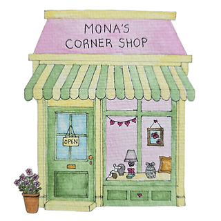 Mona Neama x Capital - Mona's Corner Shop illustration
