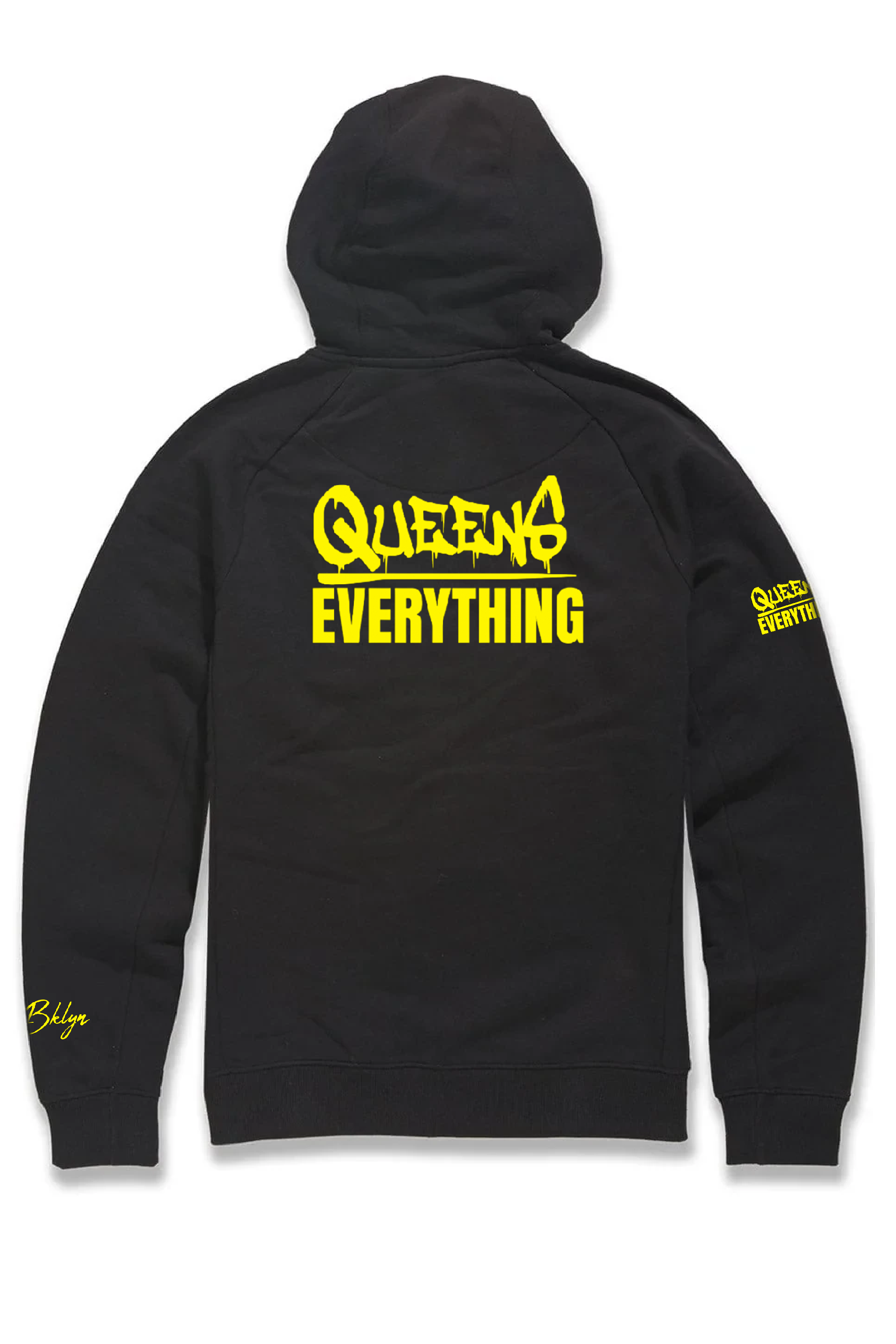Queens Black: Yellow  Logo