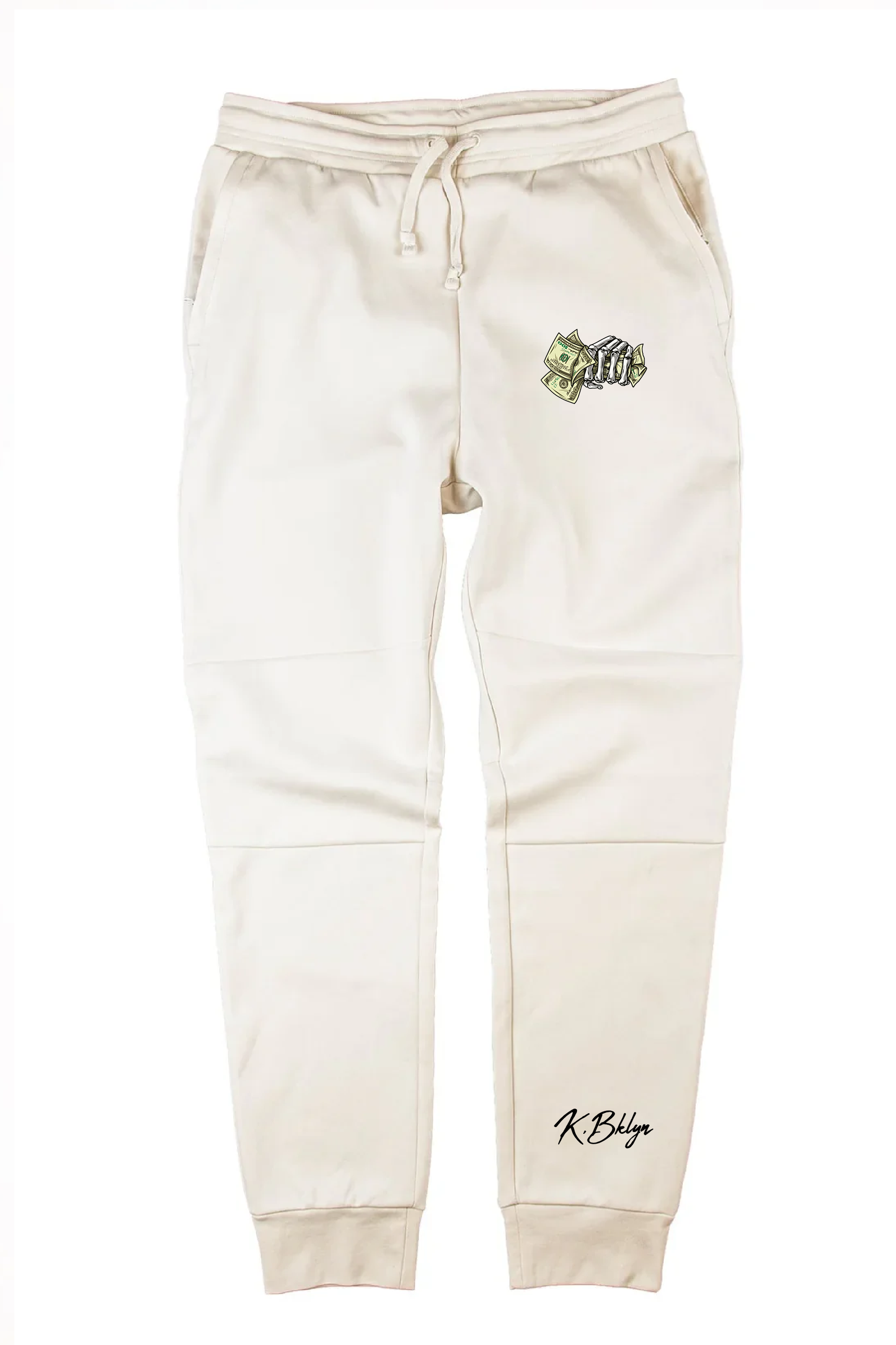 Harlem Ivory Bottom: Green Logo