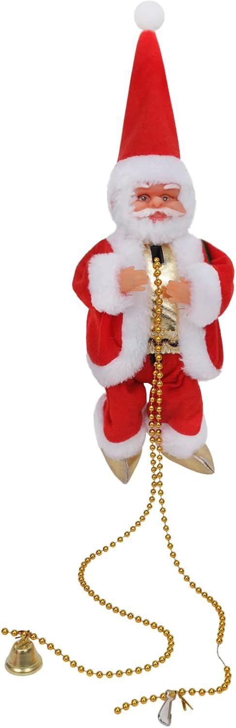 Thumbnail: Christmas  Electric Climbing Santa with Music & LED Light, 