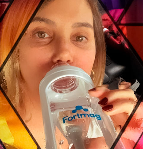 Heloisa Perisse com Fortmag