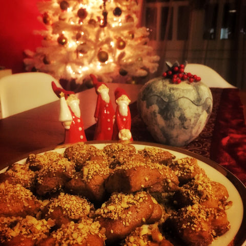 Healthy Melomakarona