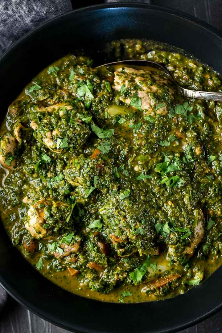 Saag Chicken image