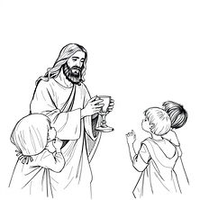Jesus offering the cup to children.jpg