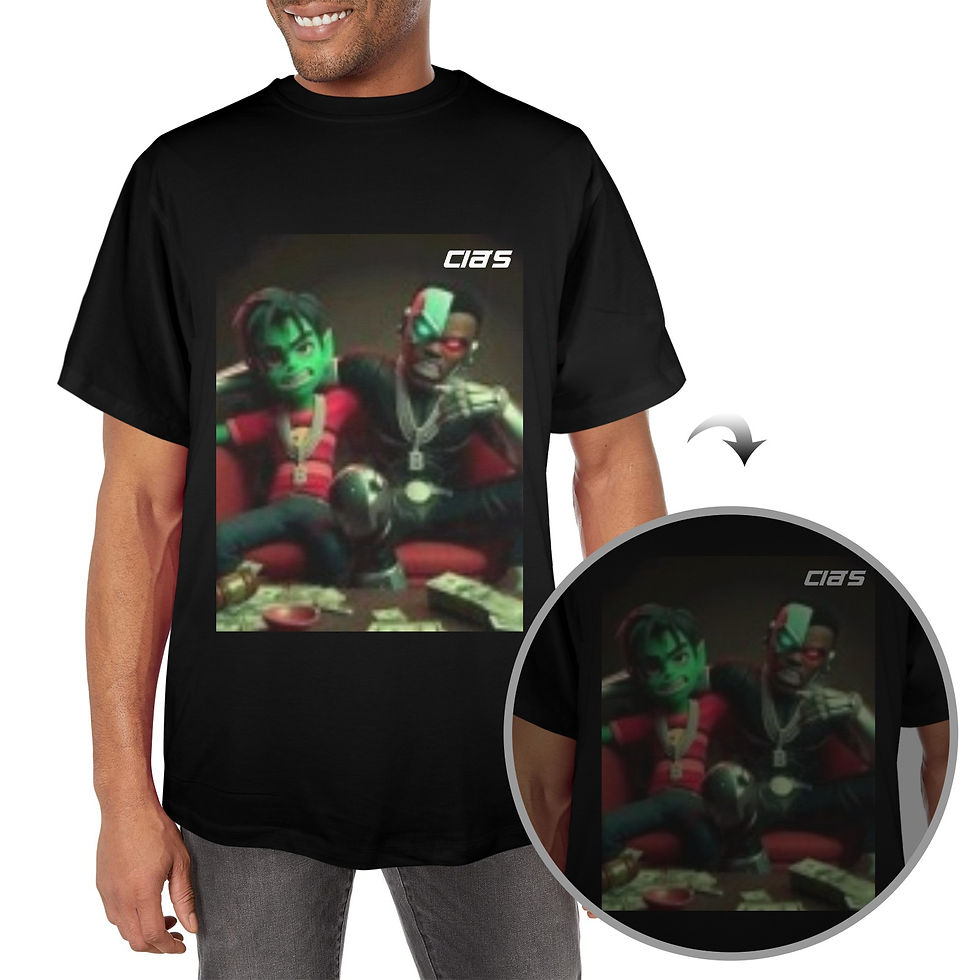 Thumbnail: OIF Men's Glow in the Dark T-shirt (Two Sides Printing)