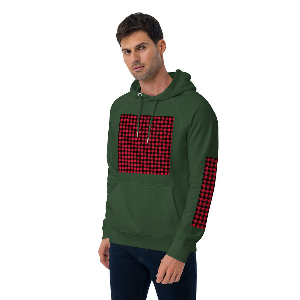 Thumbnail: Unisex eco raglan hoodie