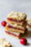 Cherry Almond Crumble Bar